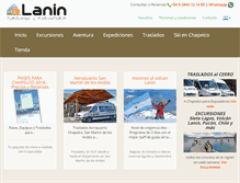Tablet Screenshot of laninturismo.com